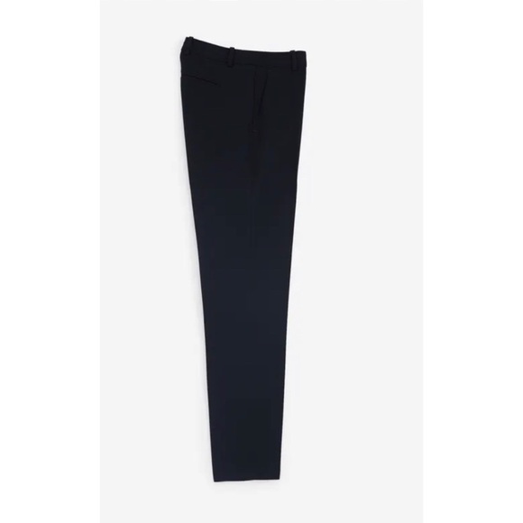 Brand New The Kooples Marta Crepe Suit Pants in Flowing Navy Size 34 FR/ 2 U.S. - Picture 4 of 14